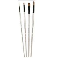 Set de 4 pinceaux Graduate en fibres synthétiques