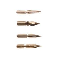 Set de 4 plumes anglaises Aladine