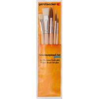 Set de 5 pinceaux pour école Plus Gerstaecker