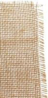 Tissage en jute gros et peu serré