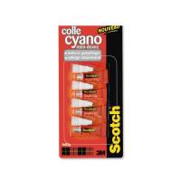 Tubes Scotch Cyano - 4 x 0,5 g
