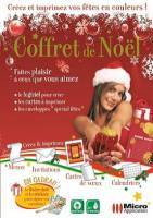 Logiciel carte ftes de fin d'anne : Coffret de Nol