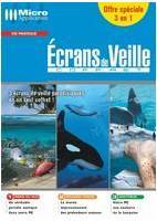Logiciel cran de veille : Coffret 3 crans de veille paradisiaques