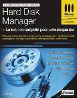 Logiciel gestion disque dur : Hard Disk Manager 2009 Professional
