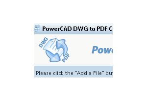 PowerCAD DWG to PDF Converter