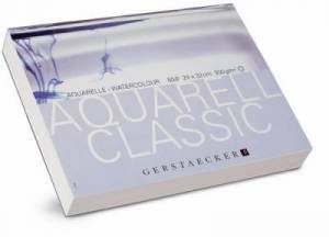 Papier aquarelle Classic de Gerstaecker - Paquet de 25 feuilles