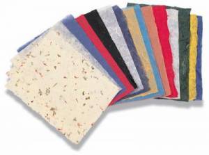 Assortiment de papiers en fibres de mûrier