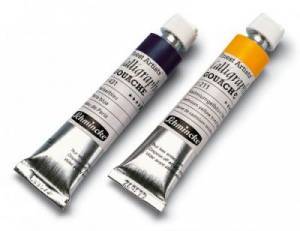 Gouache extra-fine Schmincke pour calligraphie