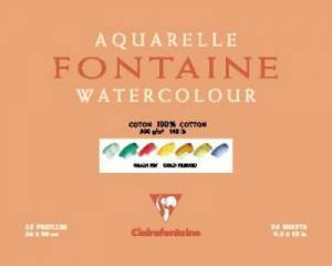Papier aquarelle - grain fin