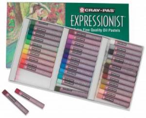 Pastels à l'huile usage scolaire CrayPas