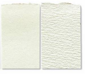 Papier GRABADO à bords frangés
