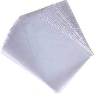 50 pochettes protectrices en cellophane