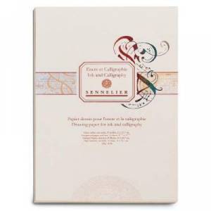 Bloc papier calligraphie Sennelier