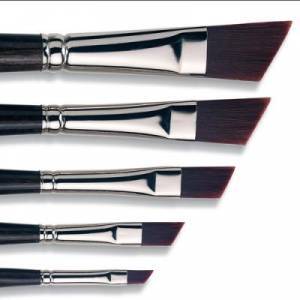 Brosse Top Acryl pointe biseau