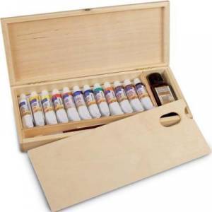 Coffret bois huile extra-fine Masterclass