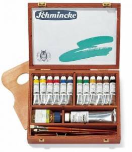 Coffret en bois 12x20 ml avec accessoires