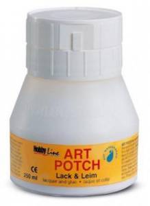 Laque et colle pour textile Art Potch