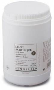 Liant acrylique de Sennelier
