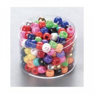 Mix de perles multicolores