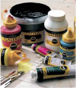 Peinture Acrylique Galeria Noir et Blanc