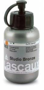 Peinture acrylique Lascaux Studio Bronze