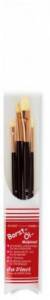 Set de 4 brosses en soie de porc