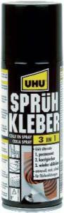 Spray colle UHU 3 en 1