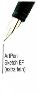 Stylo plume pointe extra-fine Artpen sketch