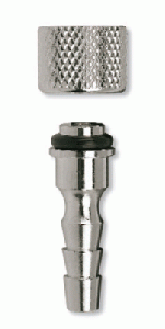 Adaptateur 1/8e + douille pour tuyau diam.4 mm
