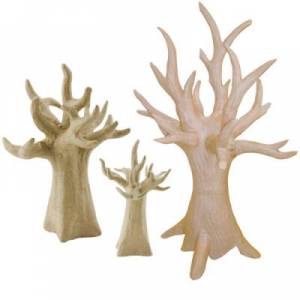 Arbre baobab en papier mâché