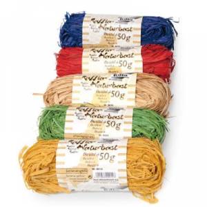 Assortiment raphia naturel