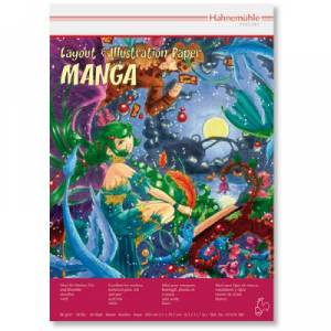 Bloc Manga, Layout et Illustration - 80 g/m²