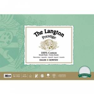 Bloc aquarelle The Langton Prestige - Grain torchon