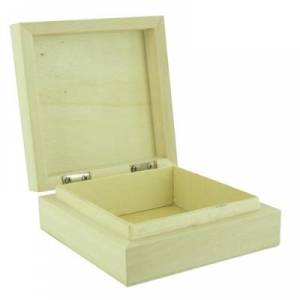 Boîte en bois à décorer