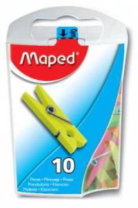 Boite de 10 pinces à linge
