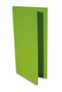 Carte double Pollen 106 x 213 mm Vert Menthe