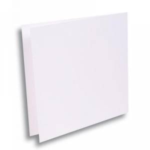 Carte double Pollen 160x160 mm Blanc