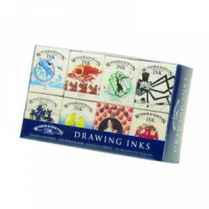 Coffret Calligraphy Ink - 8 x 14 ml - Henry