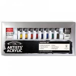 Coffret de peinture Artists' acrylic 8 x 20 ml