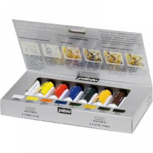 Coffret peinture à l'huile XL - 8 x 20 ml