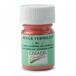 Couleurs vitrifiables sans plomb Céradel