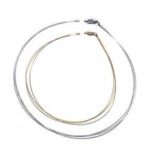 Fil pour collier 3 rangées