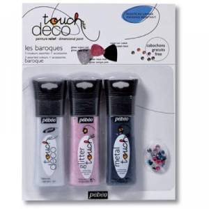 Kit Touch Déco Les Baroques Pébéo