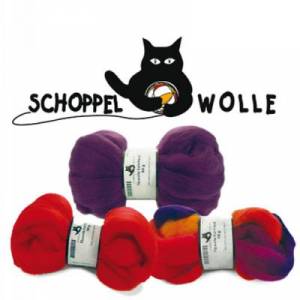 Laine multicolore Mérino Schoppel Wolle