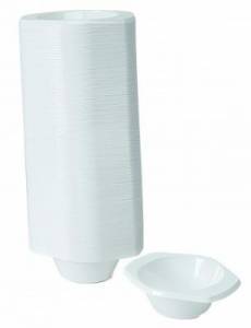 Lot de 250 coupelles en plastique