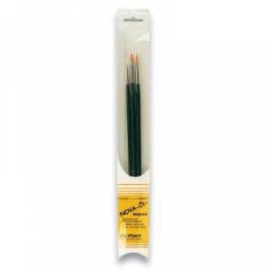 Lot de 3 pinceaux Nova Da Vinci