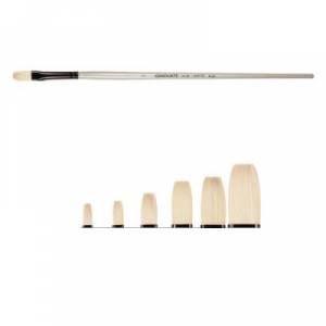Pinceau Graduate - pointe plate longue