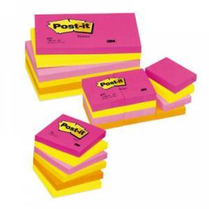 Post-it couleurs fruitées