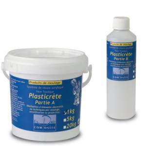 Résine acrylique plasticrete (non toxique)