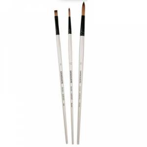 Set de 3 pinceaux Graduate en fibres synthétiques